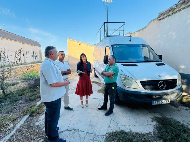 La pedanía lorquina de Zarcilla de Ramos se suma a la Red de Vigilancia de la Calidad del Aire de la Región de Murcia como sede de la unidad móvil