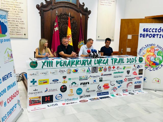 La carrera de montaña 'Peñarrubia Lorca Trail' celebrará su décimo tercera edición el próximo domingo, 14 de septiembre