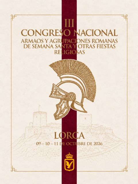 El Paso Blanco reunirá en Lorca a agrupaciones romanas de toda España en el III Congreso Nacional de Armaos y Agrupaciones Romanas