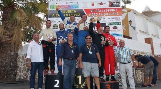 Benítez y Arias-García vencedores en la Subida a Campo López y Rallysprint 'Paco el Billetes'