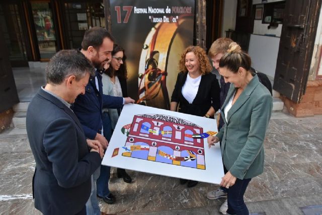 Grupos de Cartagena, Huéscar y Tudela se dan cita en Lorca con motivo del XVII Festival Nacional de Folklore 'Ciudad del Sol'