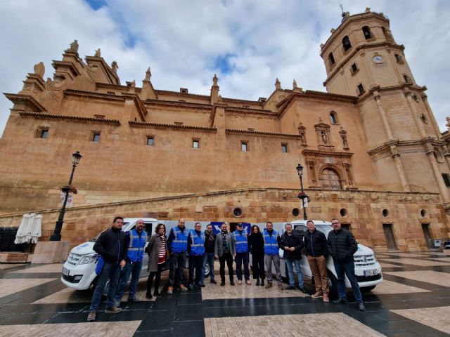 El Ayuntamiento de Lorca amplía la flota de vehículos que servirán para reforzar la presencia de la Brigada de Intervención Rápida en pedanías