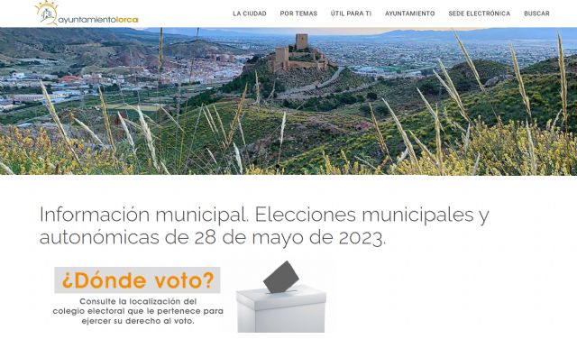 Desde hoy y hasta el próximo 17 de abril podrá consultarse el censo electoral de cara a las elecciones locales y a la Asamblea Regional de Murcia del 28 de mayo
