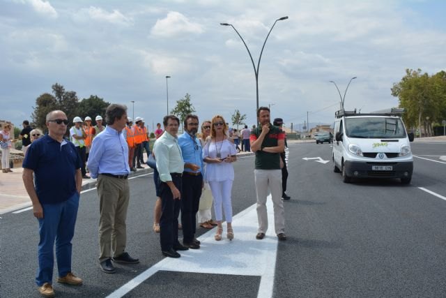 La puesta en servicio del cuarto tramo de la Ronda Central de Lorca mejora la conexión del centro urbano con la autovía de Águilas