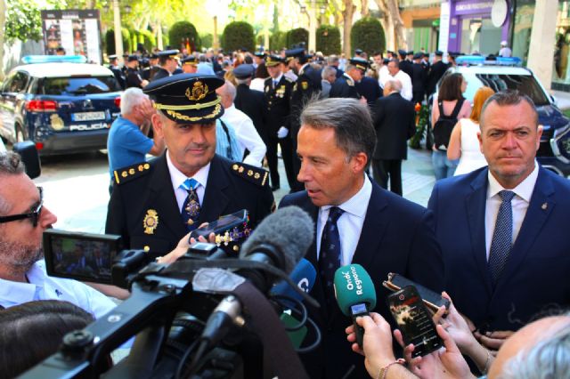 El alcalde de Lorca reclama la 'ampliación' de las plantillas de la Policía Nacional y de la Guardia Civil