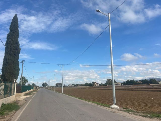 La última batería de actuaciones para la mejora de servicios e infraestructuras en pedanías del Ayuntamiento de Lorca suma más de 123.000 euros