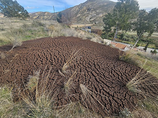 Los vecinos de Diputación de Río denuncian un vertido ilegal de residuos de almazara ante la inacción del Gobierno de PP y VOX