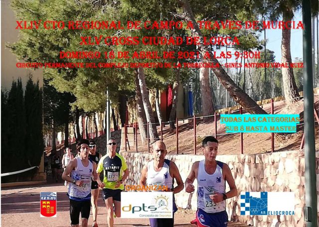 El próximo domingo, Lorca decide los títulos regionales de Campo a Través