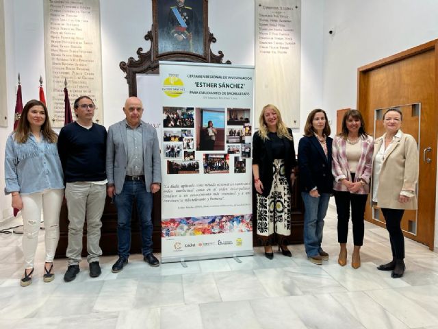 El Ayuntamiento de Lorca colabora con el IES Francisco Ros Giner en la celebración del I Certamen de Investigación 'Esther Sánchez' para alumnos de Bachillerato