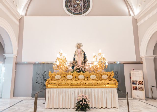 Reabre el muBBla con la Virgen de la Amargura en su trono como protagonista