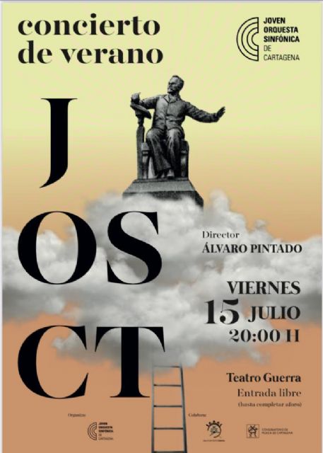 La Joven Orquesta Sinfónica de Cartagena ofrecerá, este viernes, un concierto de verano en el Teatro Guerra de Lorca