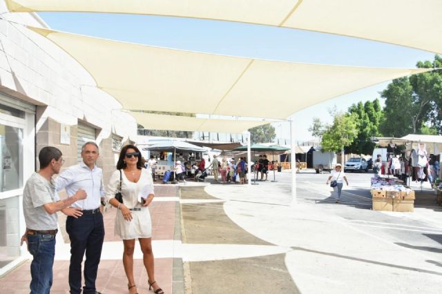 Mejoran parte del recinto ferial del Huerto de la Rueda en Lorca