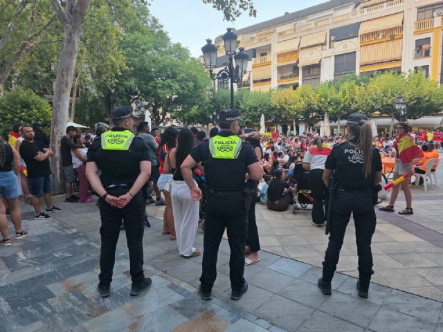 La Policía Local de Lorca refuerza la vigilancia en el casco urbano, pedanías y litoral con más de un centenar de controles y diez detenidos en la última semana