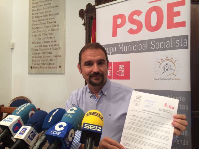 El PSOE presenta recurso para paralizar la adjudicación 'a dedo' a TRAGSA y propone concurso público para que participen empresas de Lorca