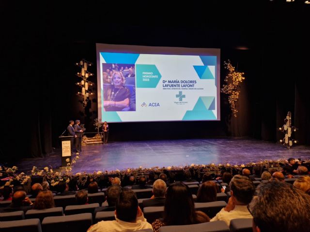 El Hospital Virgen del Alcázar, galardonado con el Premio Horizonte Águilas en la IV Gala de la Economía Aguileña