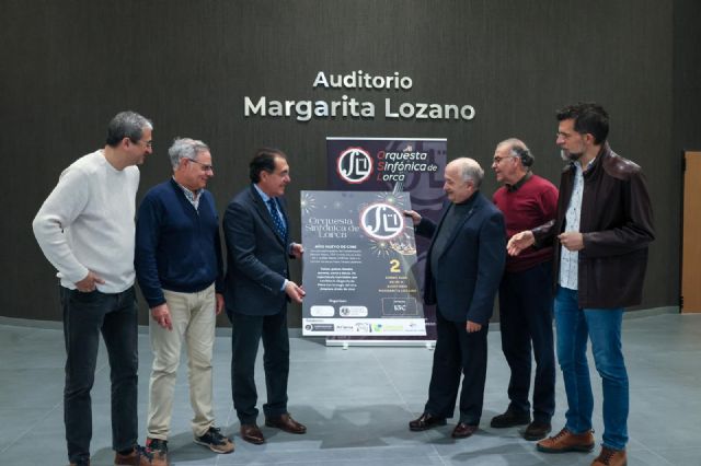 El Auditorio Margarita Lozano acoge el tradicional Concierto de Año Nuevo que estará protagonizado por la primera Orquesta Sinfónica de Lorca