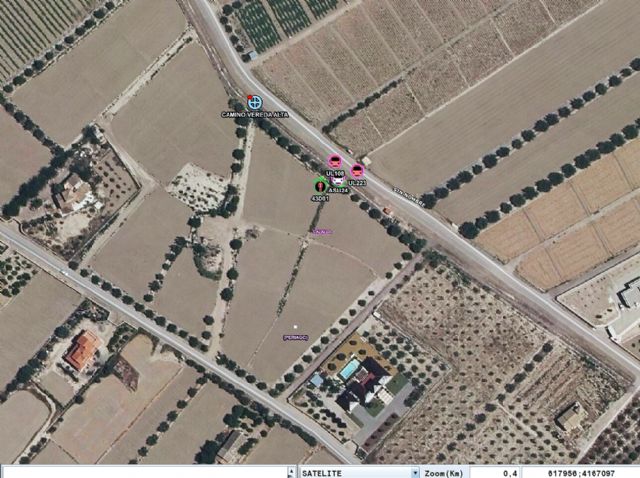 Accidente en Cazalla (Lorca)