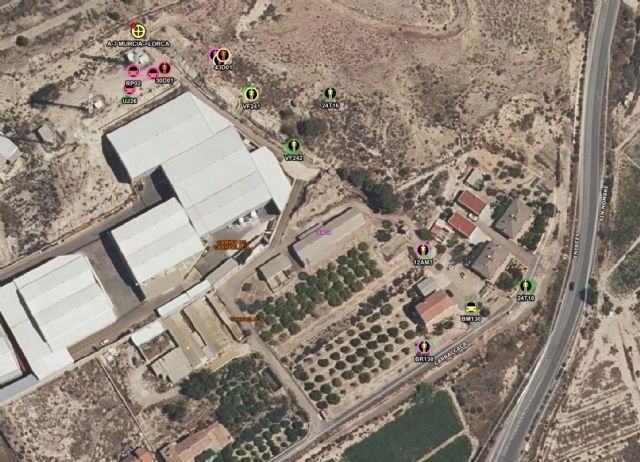 Incendio forestal declarado en la Tercia, Lorca