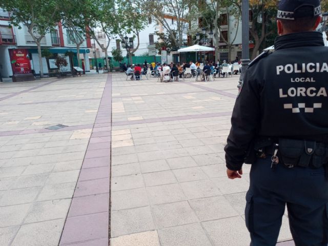La Policía Local de Lorca interpuso 105 denuncias la última semana por no respetar las medidas de prevención anticovid
