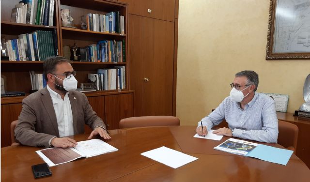 El Presidente de la CHS ha mantenido una reunión de trabajo con el Alcalde de Lorca