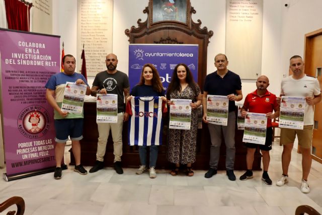 Dos selecciones juveniles de fútbol de Murcia y Lorca se enfrentan este próximo sábado, 17 de junio, en un partido solidario con la asociación 'Mi Princesa Rett'