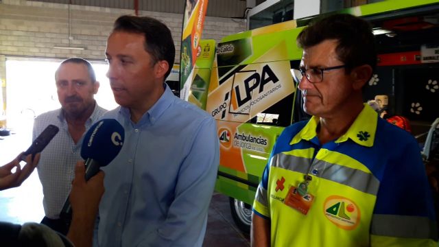 Fulgencio Gil ratifica el firme apoyo del PP lorquino a la Cooperativa Ambulancias de Lorca y respalda los recursos en defensa de sus intereses
