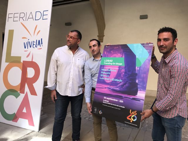 El Huerto de la Rueda acogerá el miércoles 20 el festival LOS40 Trending on Stage con las actuaciones de Miss Caffeina, Sidecars, Shinova y Luis Brea y el Miedo dentro del programa de Feria