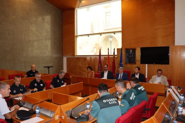 El Ayuntamiento de Lorca coordina un dispositivo especial de seguridad para garantizar el correcto desarrollo de la Feria y Fiestas 2022