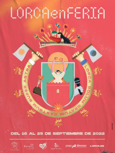 La Feria y Fiestas de Lorca 2022 incorpora la mayor oferta de conciertos y espectáculos gratuitos y recupera la Feria de Día potenciando el tardeo con música en directo en calles y plazas