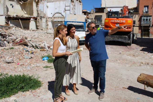 Avanza la transformación del barrio de San Cristóbal con nuevas demoliciones en la zona donde se construirá el Centro de Salud