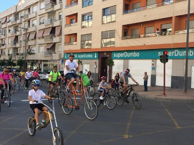Más de 1.500 ciclistas festejan los 40 años de Juegos Deportivos del Guadalentín