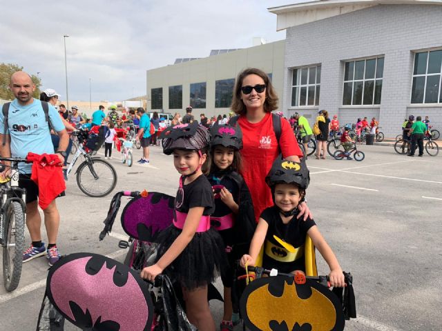 Más de 1300 personas participan y disfrutan del ciclo -paseo de los Juegos Deportivos del Guadalentín