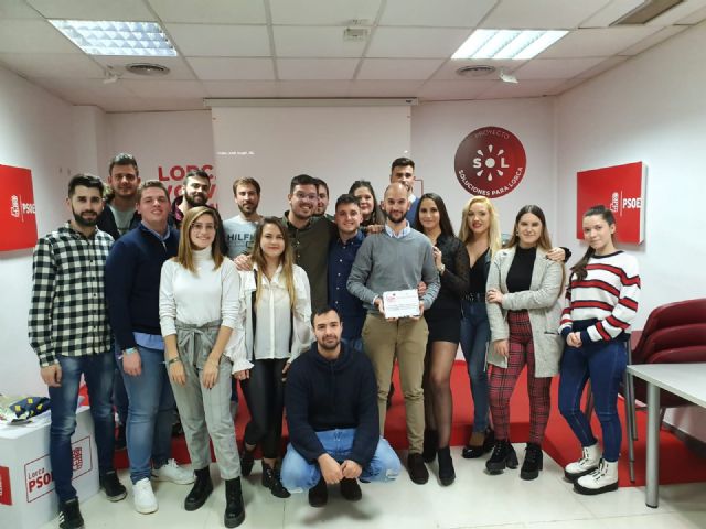 José Ignacio Pérez, elegido nuevo Secretario General de Juventudes Socialistas de Lorca