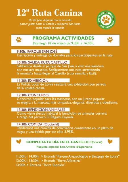 Regresan las actividades de ocio y convivencia con motivo del Día de San Antón en las que las mascotas son las protagonistas