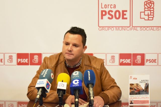 El PSOE pide subsanar las múltiples deficiencias de las obras en Los Ángeles y Apolonia, y denuncia la desaparición y abandono de las zonas verdes