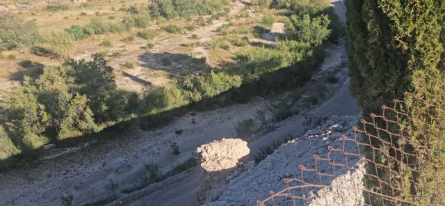 El PSOE de Lorca denuncia la gestión de 'parches y más parches' que aplica Fulgencio Gil y que mantiene a los vecinos de Río en permanente riesgo