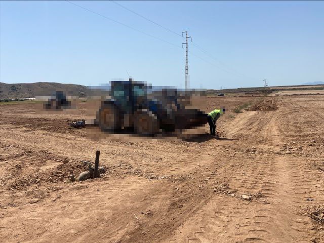 Denuncian que una cooperativa lorquina ha sido víctima de un presunto delito de usurpación de finca rústica