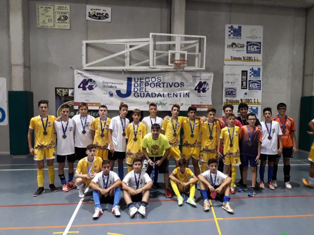 Completa semana de Fútbol Sala en los Juegos Deportivos del Guadalentín