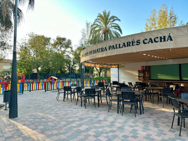 El Ayuntamiento de Lorca saca a concurso la adjudicación de la cantina del parque pediatra Diego Pallarés Cachá, ubicado junto a la Plaza de Toros