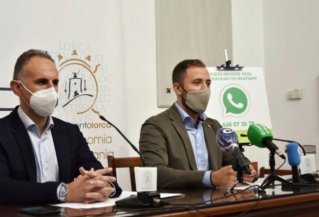 Limusa pone a disposición de los lorquinos un servicio de mensajería instantánea para incidencias