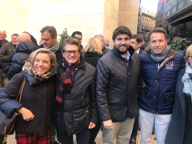 Fulgencio Gil: 'el Ayuntamiento de Lorca y este alcalde estaremos siempre al lado de los regantes y trabajadores del sector primario para reivindicar sus exigencias donde sea necesario'