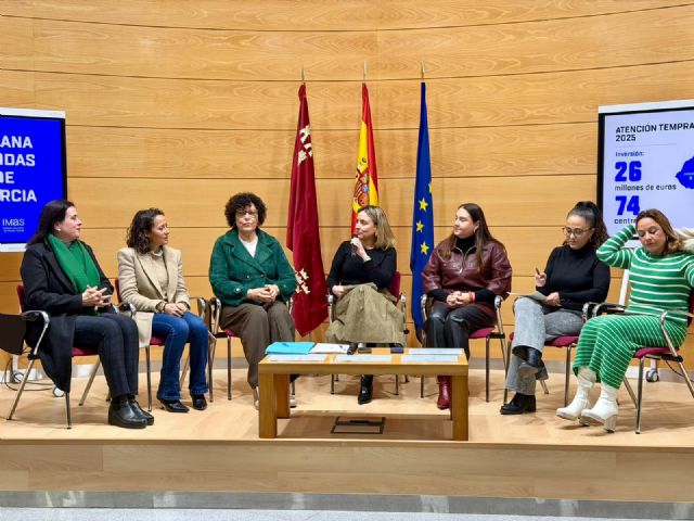 Lorca se posiciona como referente en Atención temprana con una inversión regional de 860.000 euros y 25.000 sesiones anuales