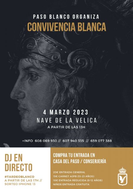 El Paso Blanco organiza una convivencia de cara a Semana Santa