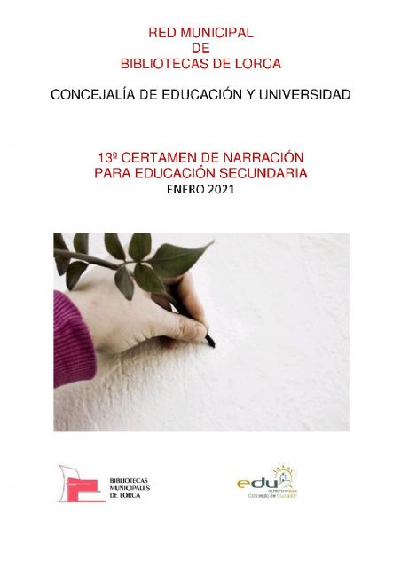 La 13° edición del Certamen de Narración para Educación Secundaria 'Premios Ángeles Pascual', organizado por la Red Municipal de Bibliotecas, ya tiene ganadores
