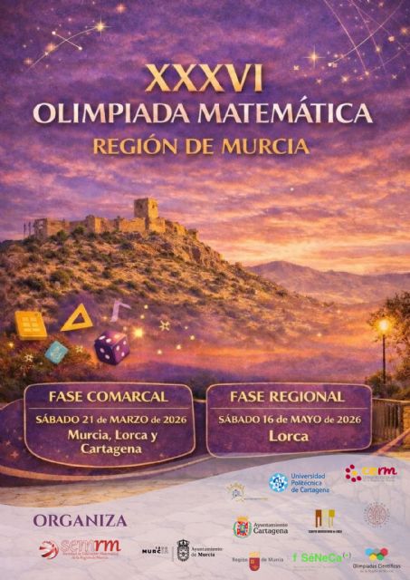 El Campus Universitario de Lorca acoge este sábado, 16 de mayo, la fase Regional de la Olimpiada Matemática