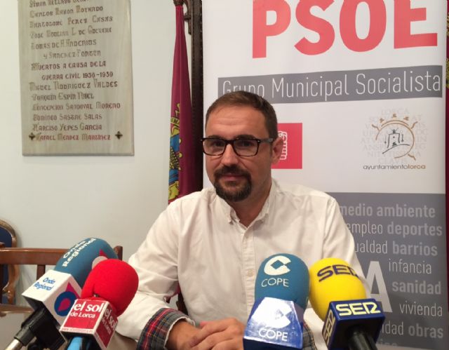 El PSOE asegura que el PP inicia el curso político con demasiadas asignaturas suspensas que lastran la recuperación de Lorca
