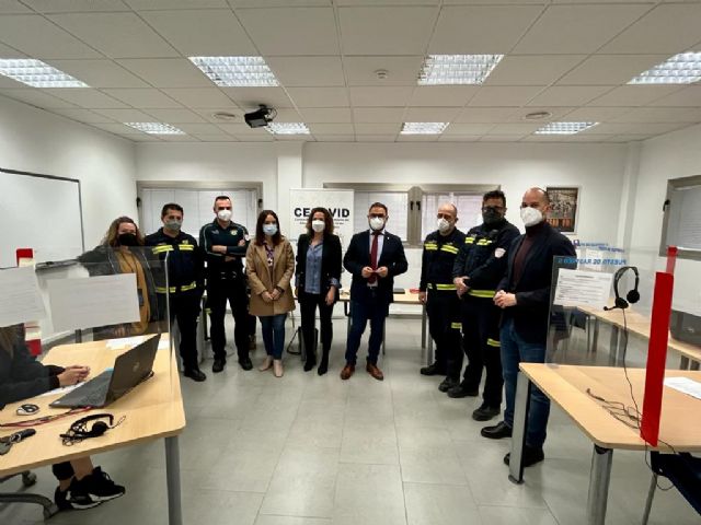 Diego José Mateos: 'Estamos orgullosos de la organización del Ayuntamiento de Lorca en los procesos de vacunación y en la puesta en marcha del Centro de Rastreo y Seguimiento'