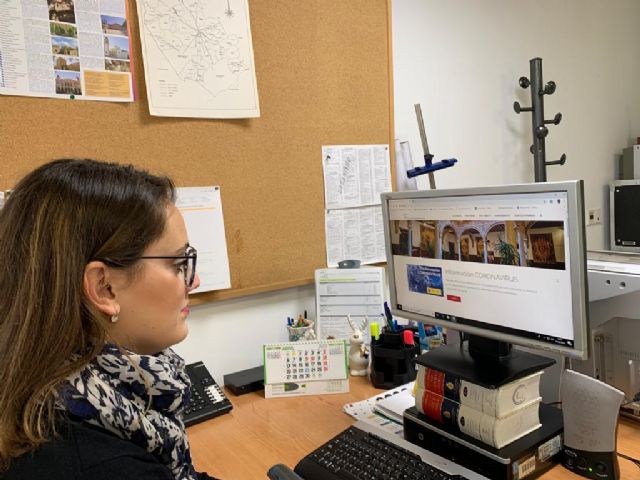 La web municipal de Lorca registra más de 100.000 visitas en el último mes motivadas en su mayoría por la búsqueda de información sobre la crisis sanitaria