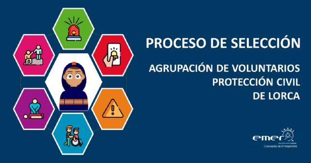 El Ayuntamiento pone en marcha un nuevo proceso de selección de personal voluntario para la Agrupación Municipal de Voluntarios de Lorca