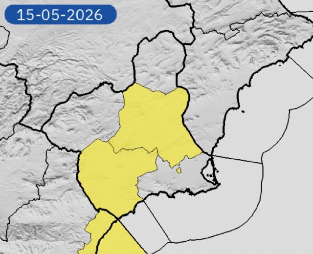 La AEMET activa el aviso amarillo por vientos en la Vega del Segura, Valle del Guadalentín, Lorca y Águilas